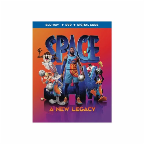 Space Jam: A New Legacy (2021 - Blu-Ray/DVD/Digital Code) Perspective: front