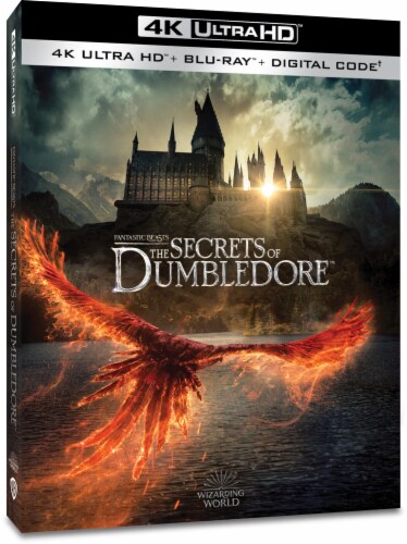 Fantastic Beasts The Secrets of Dumbledore (4k + Blu-ray + Digital Code) Perspective: front