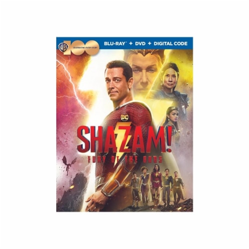 Shazam! Fury of the Gods (2023 - DVD/Blue-Ray/Digital Code) Perspective: front