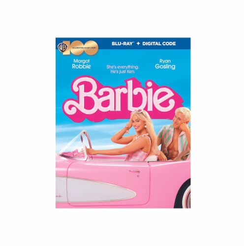 Barbie Doll, Blonde, and Grocery Store with Rolling Cart and Working Belt,  1 - Kroger