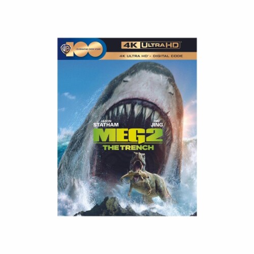 Warner Home Video Meg 2: The Trench 4K Ultra HD + Digital Code DVD Perspective: front