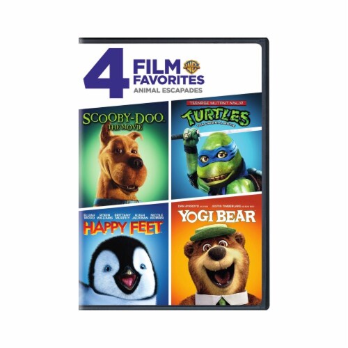 4 Film Favorites Animal Escapades (DVD), 1 ct - King Soopers