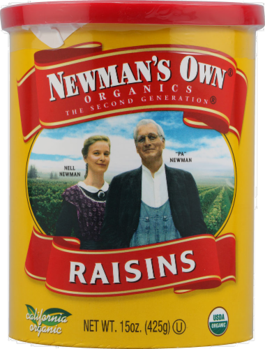 Newman's Own Organic California Raisins Perspective: front