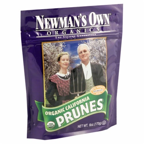 Newman's Own Organics Organic California Prunes Perspective: front
