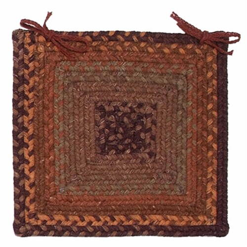 Ridgevale RV70A015X015R Ridgevale - Audobon Russet Chair Pad - set 4 Perspective: front
