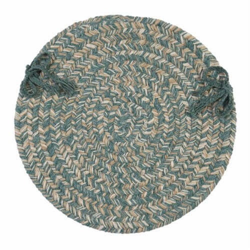 Wool braided chair pads best sale
