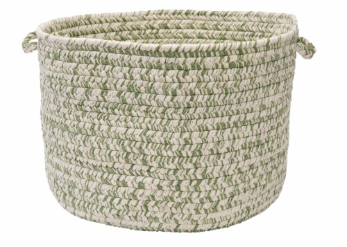 Colonial Mills Catalina Basket - Greenery Perspective: front