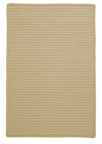 Colonial Mills Simply Home Solid Rugs - Linen Perspective: front