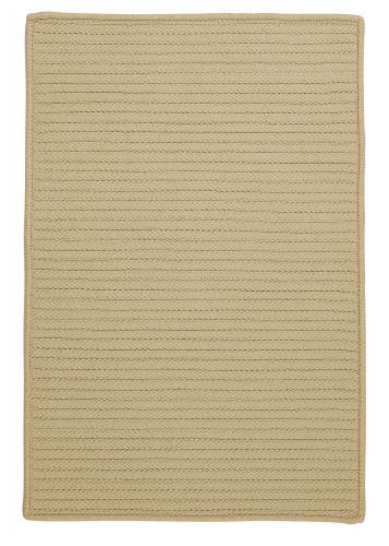 Colonial Mills Simply Home Solid Rugs - Linen Perspective: front