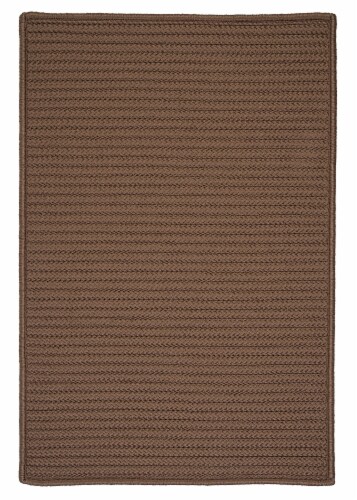 Colonial Mills Simply Home Solid Rugs - Cashew Perspective: front