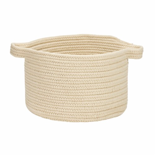 Colonial Mills Lifestyle Texture Solid Basket - Linen Perspective: front
