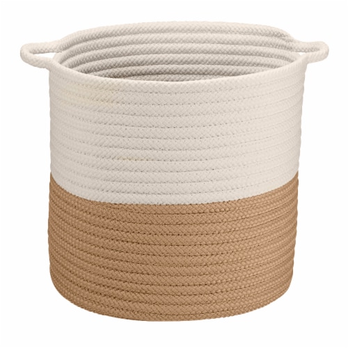 Colonial Mills Craftworks Basket - Sand Perspective: front