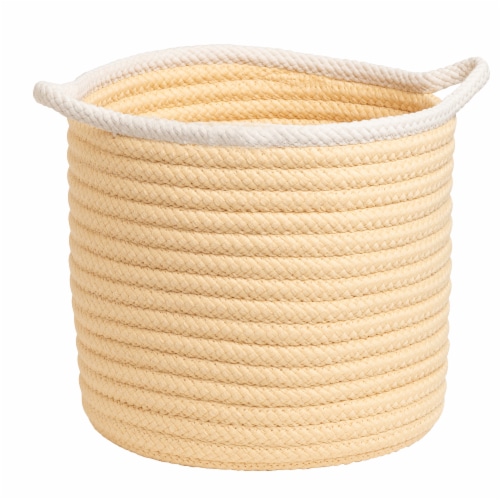 Colonial Mills Sonoma Basket - Yellow Perspective: front