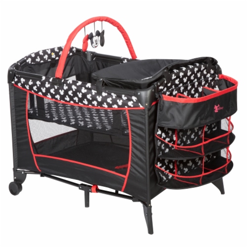 Cosco® Disney® Sweet Wonder 3-Tier Play Yard Perspective: front