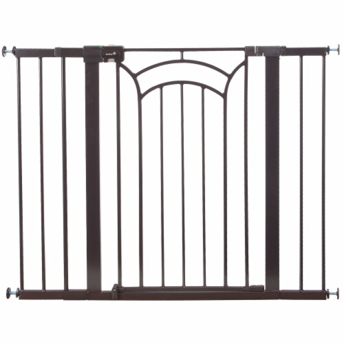 Safety 1st Easy Install Tall & Wide Walk-Through Baby Gate 29-47 Perspective: front