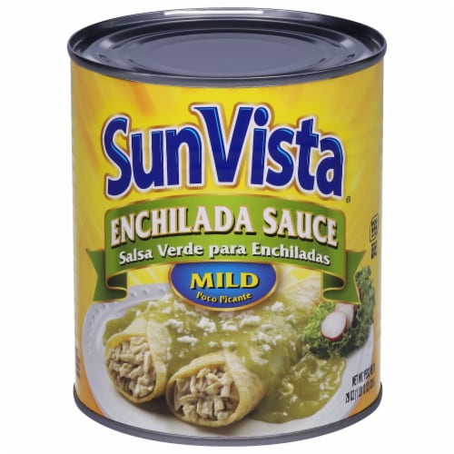 Sun Vista Mild Green Enchilada Sauce Perspective: front