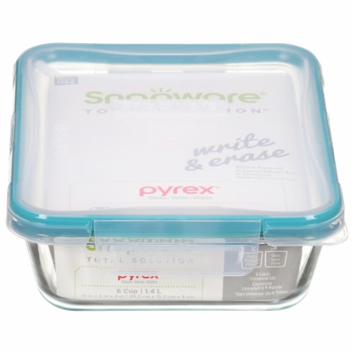 Snapware® Total Solution™ Square Glass Storage Container - Clear, 1 ct -  Pick 'n Save