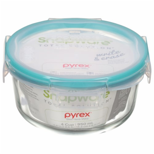 Snapware® Total Solution Pyrex Glass Food Storage Container - Clear, 1 ct -  Kroger