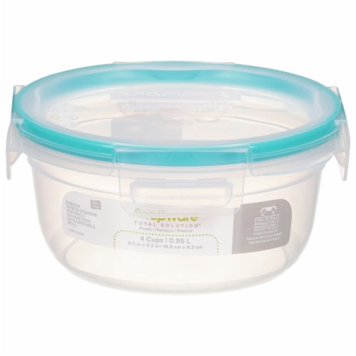 Kroger® BPA-Free Durable Plastic Food Storage Container With Lid