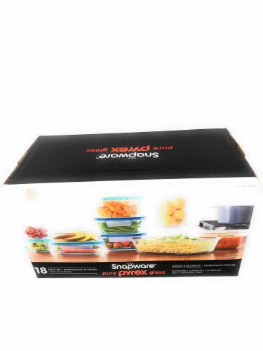 Snapware Pyrex 18-Piece Glass Food Storage Set