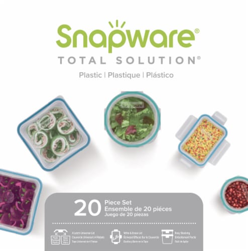 Snapware® Total Solution® Plastic Set, 20 pc - Kroger