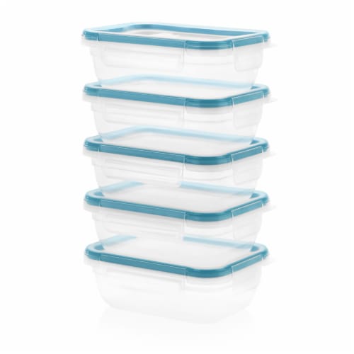 Snapware® Rectangular Meal Prep Containers with Lids - 5 Pack, 3 c - Fred  Meyer