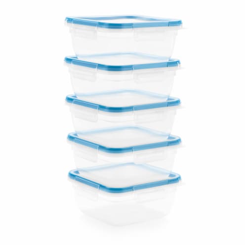 Rubbermaid TakeAlongs Meal Prep 24- Piece Food Storage Containers,Teal  Brand New