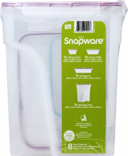 Snapware Airtight Plasticware Value Set Perspective: front