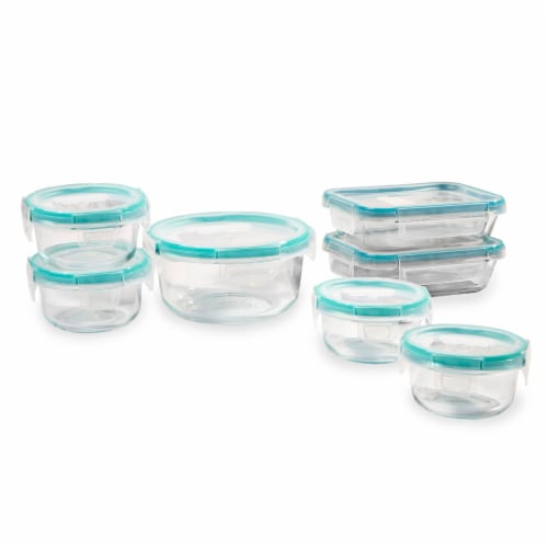 Snapware Total Solution Glass Food Storage Perspective: front