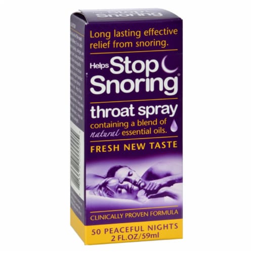 Essential Health Helps Stop Snoring® Throat Spray Perspective: front