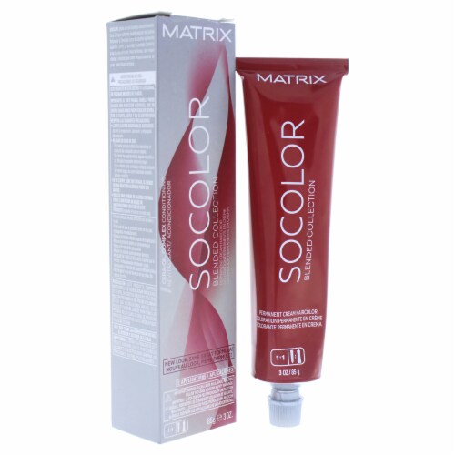 Matrix Socolor Permanent Cream Hair Color 4MV Dark Brown Mocha Violet 3 oz,  3 oz - Baker's