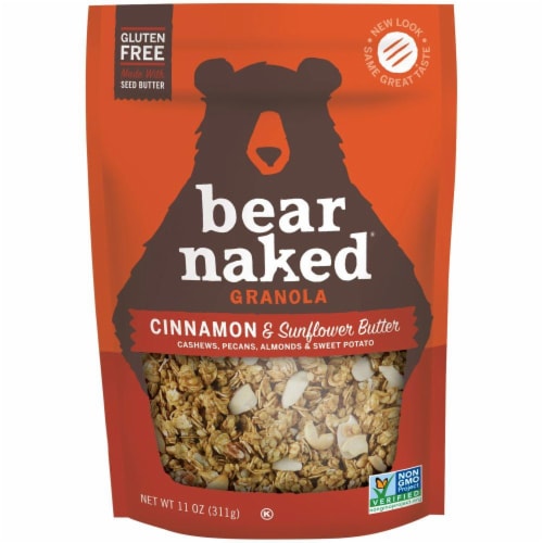 Bear Naked® Cinnamon & Sunflower Butter Granola Perspective: front