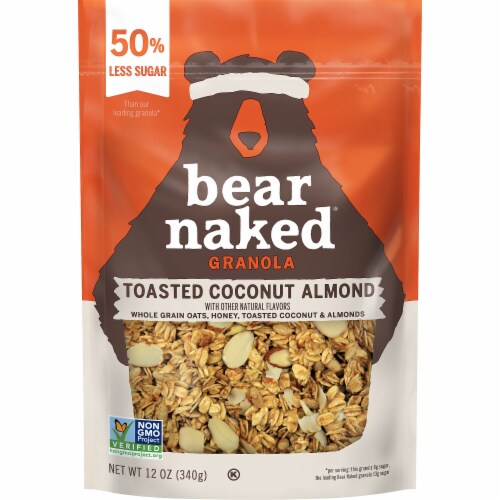 Bear Naked Fit Toasted Coconut Almond Granola Cereal Perspective: front