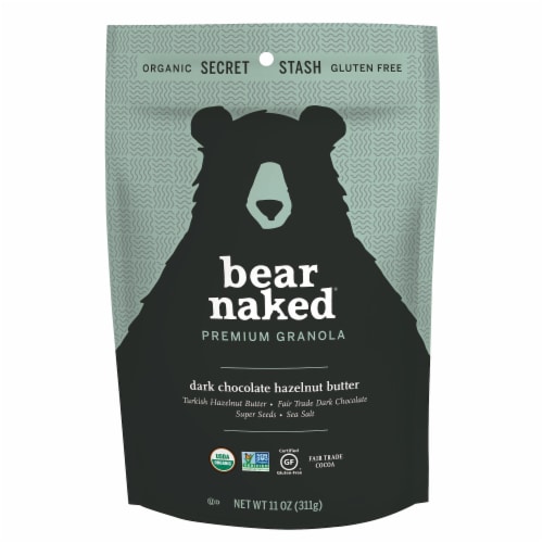 Bear Naked® Dark Chocolate Hazelnut Butter Granola Perspective: front
