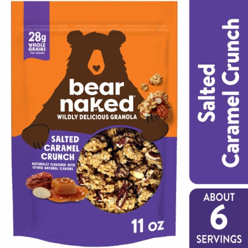 Bear Naked® Salted Caramel Crunch Granola Perspective: front