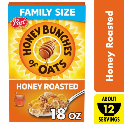 Post® Honey Bunches of Oats® Family Size Honey Roasted Cereal