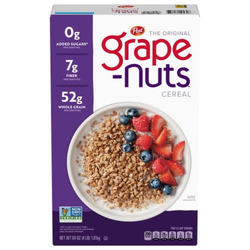 Post® The Original Grape Nuts Cereal, 64 oz - City Market