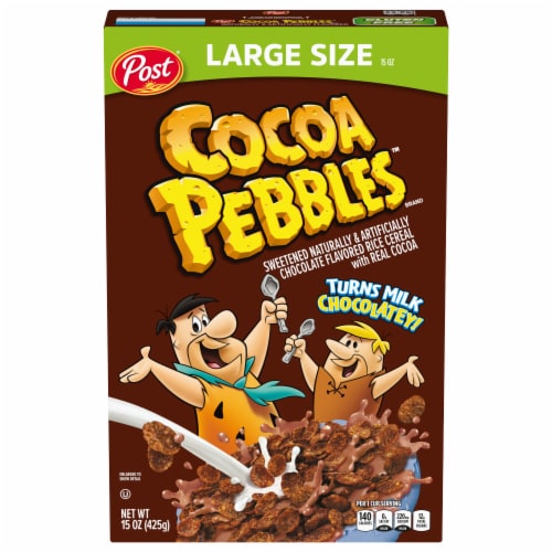 Post® Cocoa Pebbles™ Cereal Perspective: front