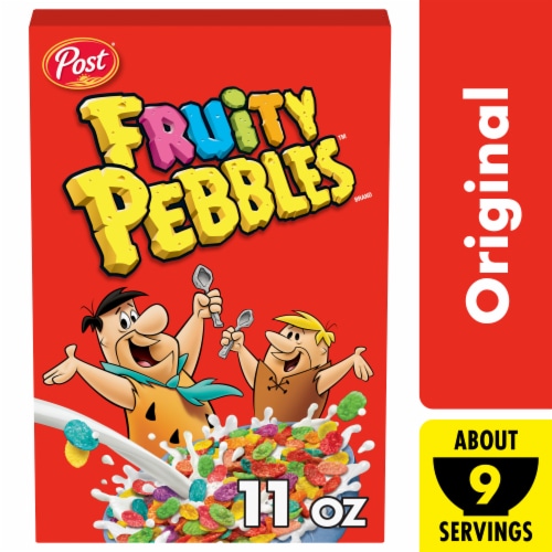 Post® Fruity Pebbles Cereal Perspective: front