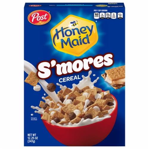 Post® Honey Maid S'mores Cereal Perspective: front