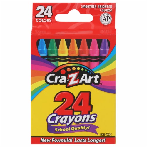 Crayola Non Toxic Crayons 24 ct, 24 pk - Fred Meyer