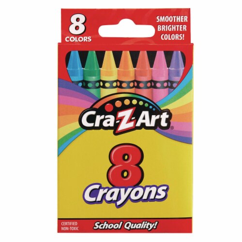 Crayons, 8 Assorted Colors, 8/Pack Crayons, 8 Assorted Colors, 8/Pack