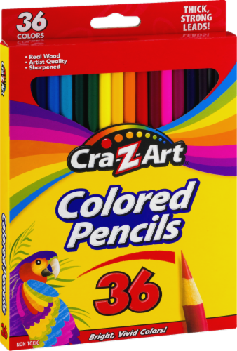 Cra-Z-Art Sharpened Colored Pencils - 36 Piece Perspective: front