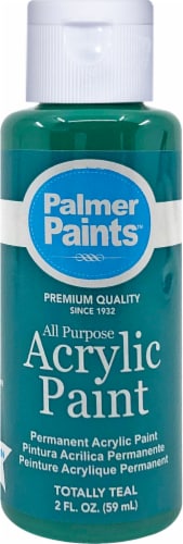 Palmer Paints™ Totally Teal Acrylic Paint Perspective: front