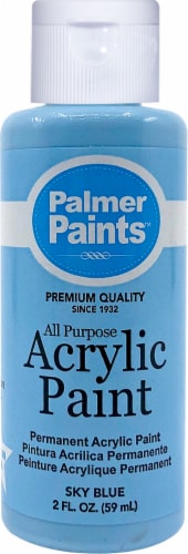 Palmer Paints™ Sky Blue Acrylic Paint Perspective: front