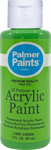 Palmer Paints™ Lime Green Acrylic Paint Perspective: front
