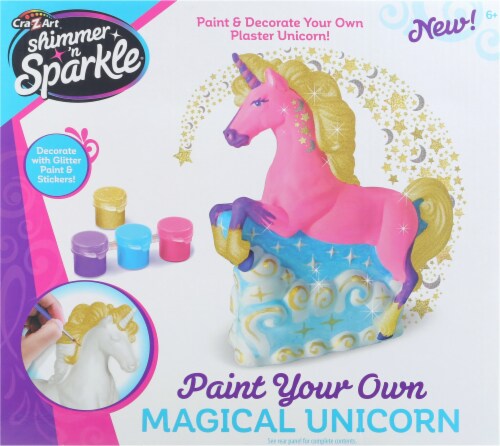 CRA-Z-ART® Shimmer 'n Sparkle® Magical Unicorn Kit Perspective: front