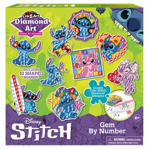 Cra-Z-Art Disney Stitch Diamond Art™ kit Perspective: front