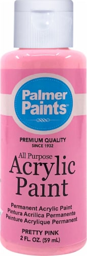 Palmer Paints™ Pretty Pink Acrylic Paint Perspective: front