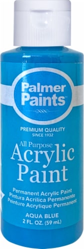 Palmer Paints™ Aqua Blue Acrylic Paint Perspective: front